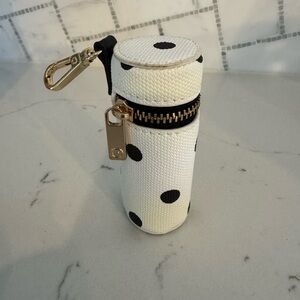 Target x Kate Spade Polka Dot lipstick bag charm